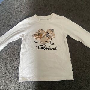 4T Toddler Boy Long Sleeve Timberland Shirt